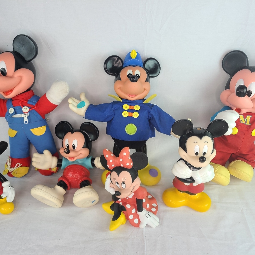 Lot of Vintage Disney Mickey Mouse